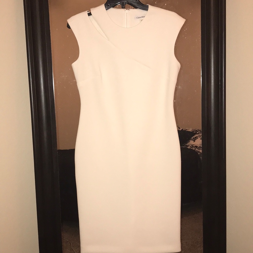 White Calvin Klein Dress